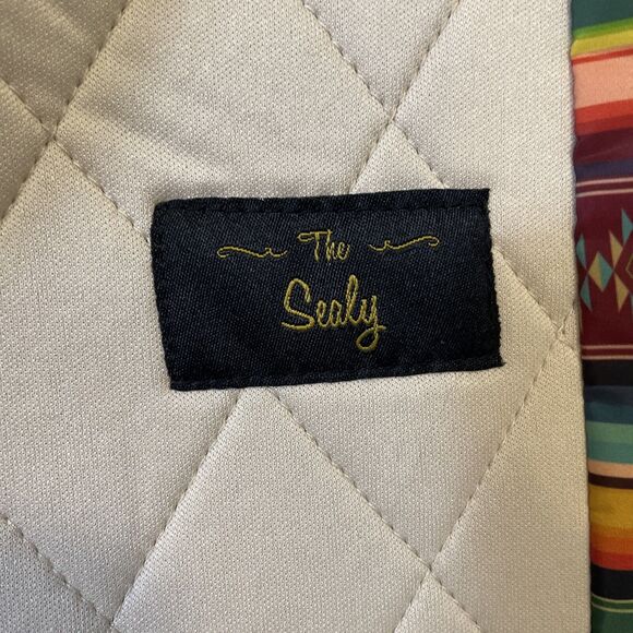 STS Ranchwear Sealy Vest Aztec Pattern Size Small Southwest Ranch Insulated - Picture 7 of 12